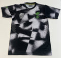 Men's / Unisex - Pacer Race T Shirt - Black / White / Green